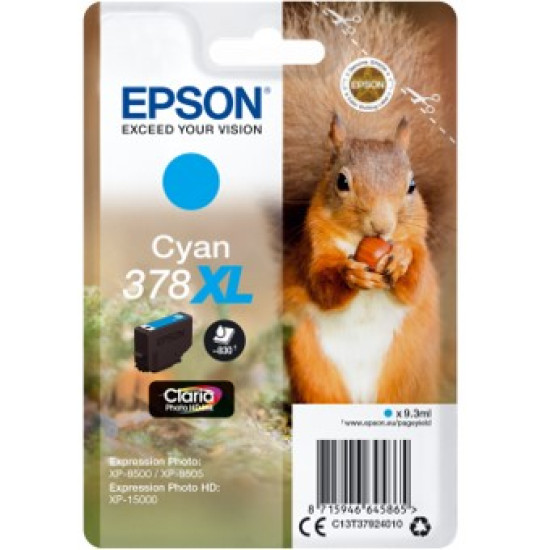 CARTUCHO TINTA EPSON C13T37924010 SINGLEPACK CIAN Consumibles impresión de tinta