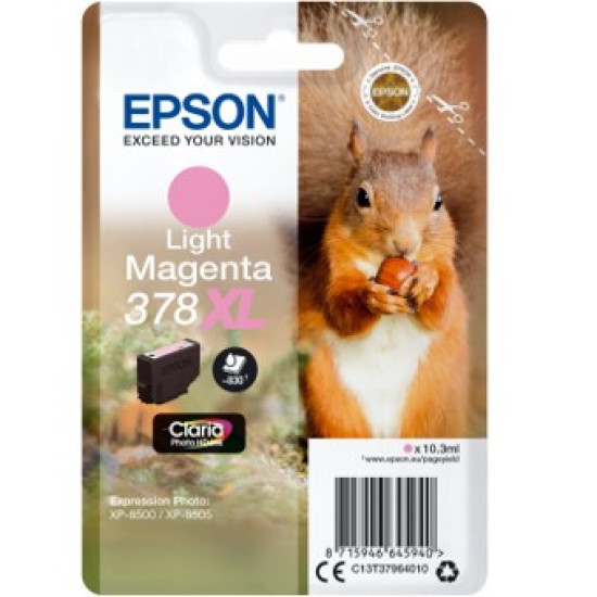 CARTUCHO TINTA EPSON C13T37964010 SINGLEPACK LIGHT Consumibles impresión de tinta