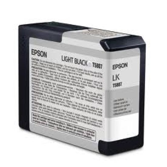 CARTUCHO TINTA EPSON T5807 GRIS 80ML Consumibles impresión de tinta