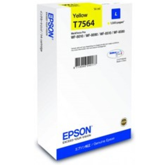 CARTUCHO TINTA EPSON C13T756440 AMARILLO L Consumibles impresión de tinta