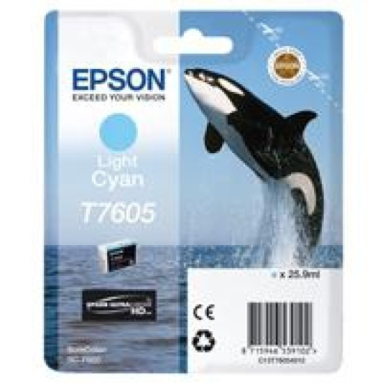 CARTUCHO TINTA EPSON T760540 CIAN CLARO Consumibles impresión de tinta