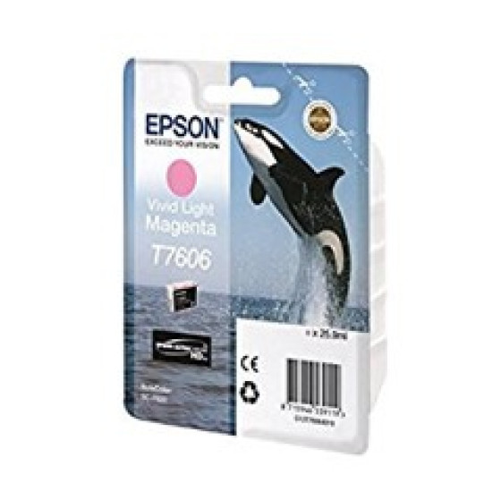 CARTUCHO TINTA EPSON T760440 MAGENTA CLARO Consumibles impresión de tinta