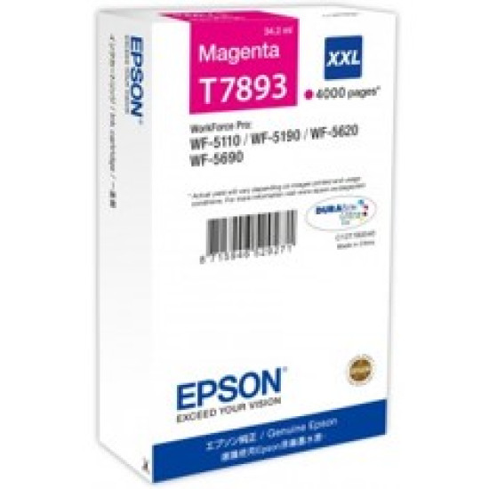 CARTUCHO TINTA EPSON C13T789340 MAGENTA XXL Consumibles impresión de tinta