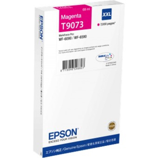 CARTUCHO TINTA EPSON T9073 MAGENTA XXL Consumibles impresión de tinta