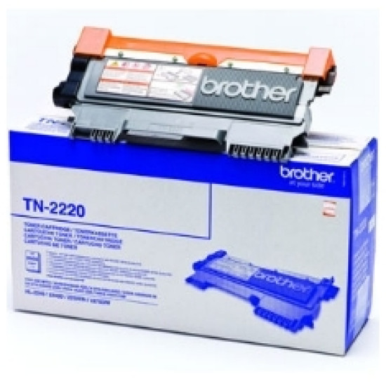 TONER BROTHER TN2220 NEGRO 2600 PÁGINAS Consumibles impresión láser