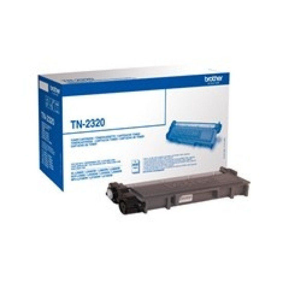 TONER BROTHER TN2320 NEGRO 2600 PÁGINAS Consumibles impresión láser