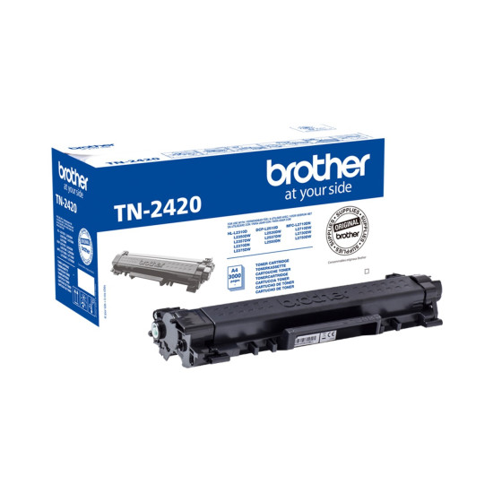 TONER BROTHER TN2420 NEGRO 3000 PAGINAS Consumibles impresión láser