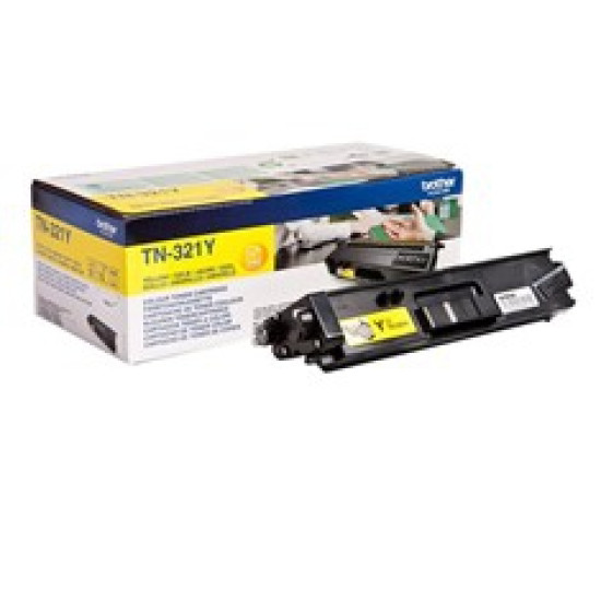 TONER BROTHER TN321Y AMARILLO 1500 PÁGINAS Consumibles impresión láser