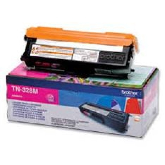 TONER BROTHER TN328M MAGENTA 6000 PAGINAS Consumibles impresión láser