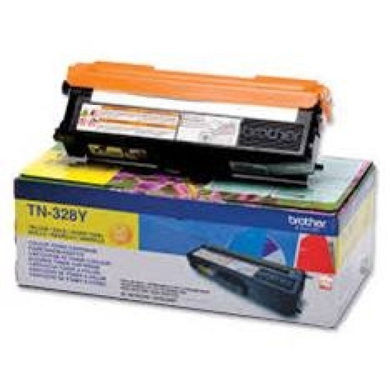 TONER BROTHER TN328Y AMARILLO 6000 PAGINAS Consumibles impresión láser