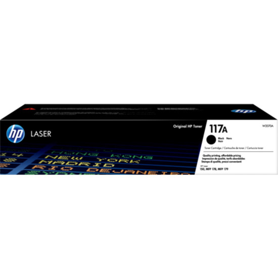 TONER HP 117A W2070A NEGRO 1000 Consumibles impresión láser